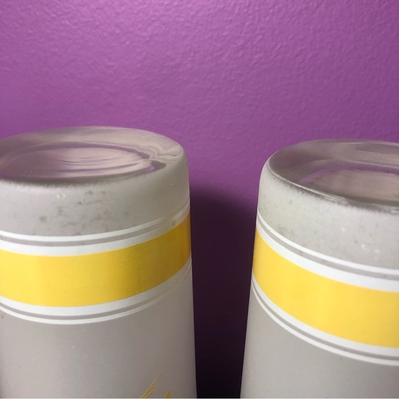 Vintage McDonalds Frosted Drinking Glasses - Picture 4 of 4